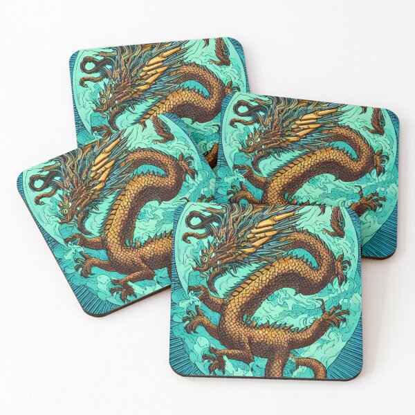 Item preview, Golden Dragon designed and sold by FamiliarPufferfish.