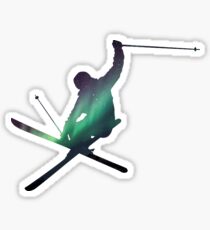 Northern Skier Sticker
