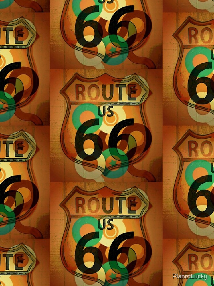 Thumbnail 4 of 4, iPhone Case, Route 66 Rodeo designed and sold by PlanetLucky.