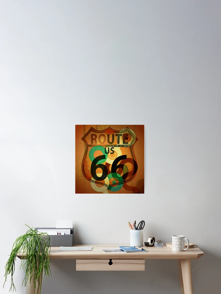 Thumbnail 2 of 3, Poster, Route 66 Rodeo designed and sold by PlanetLucky.