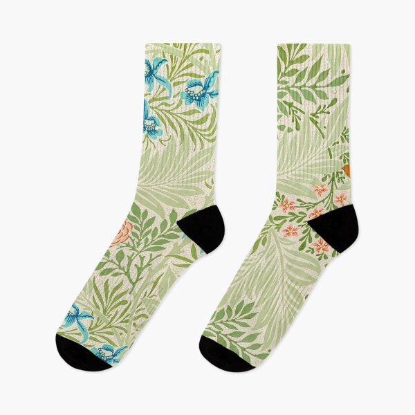 Item preview, William Morris Vintage Pattern Larkspur Green designed and sold by Pretty  Pixel.
