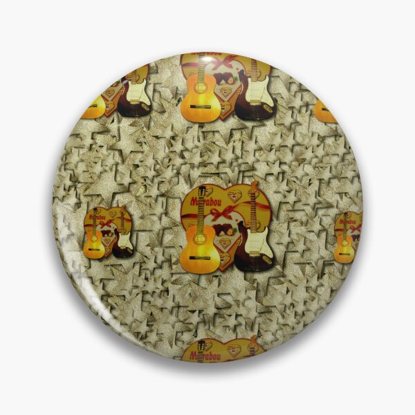 Item preview, Stars around guitars and beautiful candy hearts of love designed and sold by Pepita Selles.