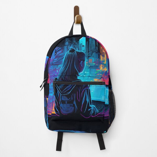 Item preview, "Hacker Girl in the City of Light" designed and sold by Mykhailov.