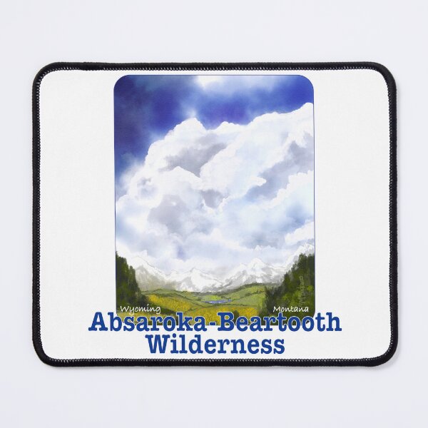Item preview, Absaroka-Beartooth Wilderness, Montana/Wyoming designed and sold by MMc Buck.