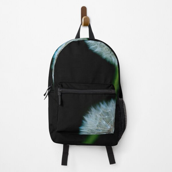 Item preview, White fluffy dandelion on black background designed and sold by olena2552.