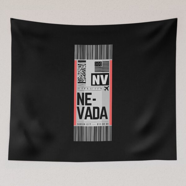 Item preview, NEVADA NV - Traveler Tag US Home State of Nevada designed and sold by LeddsoDello.