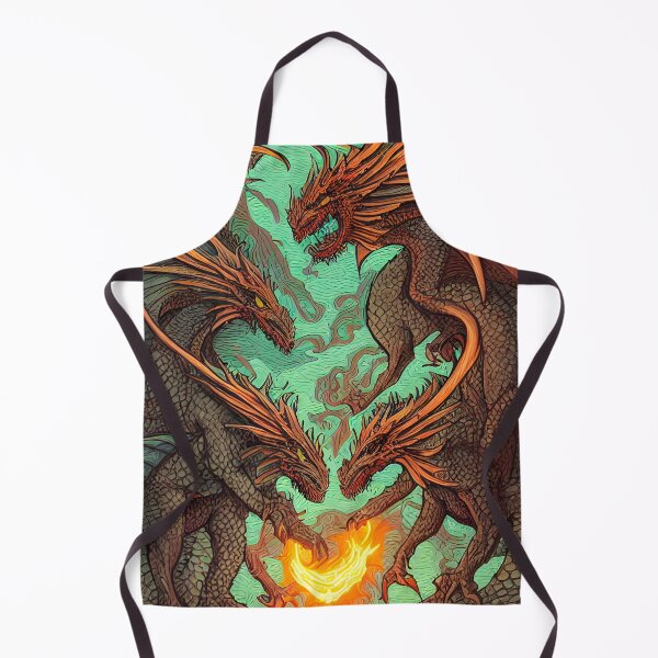 Item preview, Fire Dragons designed and sold by FamiliarPufferfish.