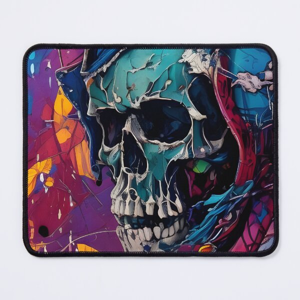 Item preview, Psychedelic Skull #45 designed and sold by mrbribe.
