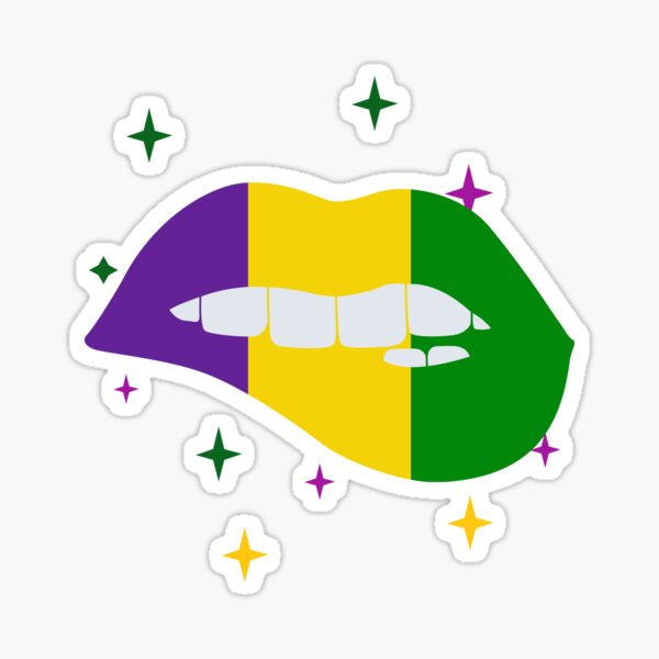 Mardi Gras Groovy© Sticker