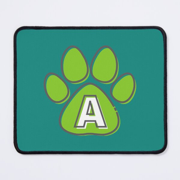 Item preview, Green Paw Monogram A designed and sold by Coffee Lifestyle.