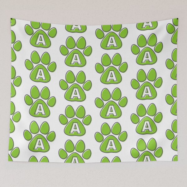 Item preview, Green Paw Monogram A designed and sold by Coffee Lifestyle.