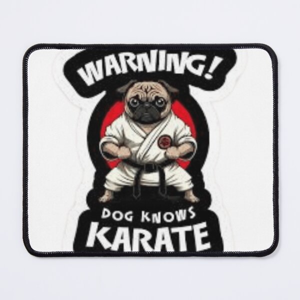 Item preview, dog knows karate designed and sold by BORHIM-ART.