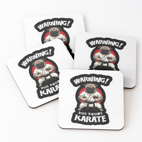 Item preview, dog knows karate designed and sold by BORHIM-ART.