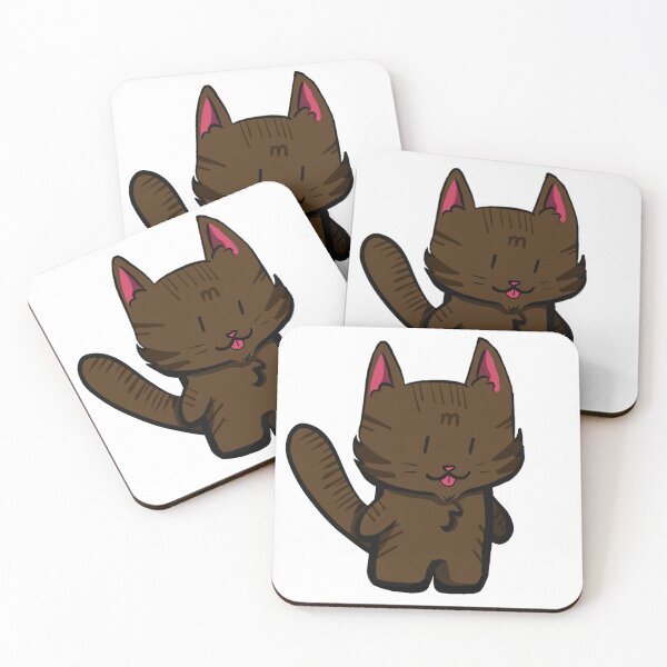 Item preview, Dark Brown Tabby Chibi Cat designed and sold by Partially-Rye-P.