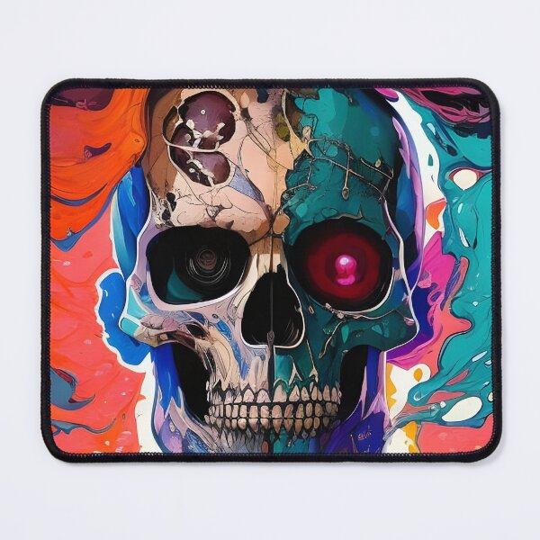 Item preview, Psychedelic Skull #46 designed and sold by mrbribe.