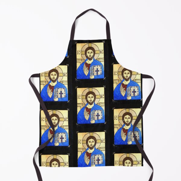 Item preview, Christ Pantocrator, Original Art, Religious Art designed and sold by HBBArtShop.
