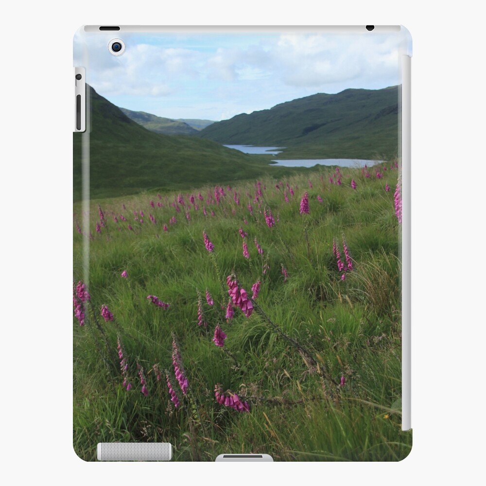Field of foxgloves II iPad Case & Skin