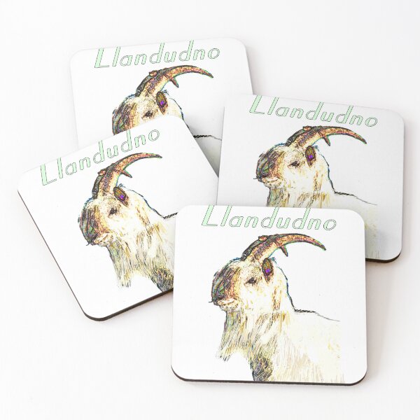 Item preview, LLANDUDNO GREAT ORME GOAT MINT designed and sold by Marni Scofidio Desi9ns.