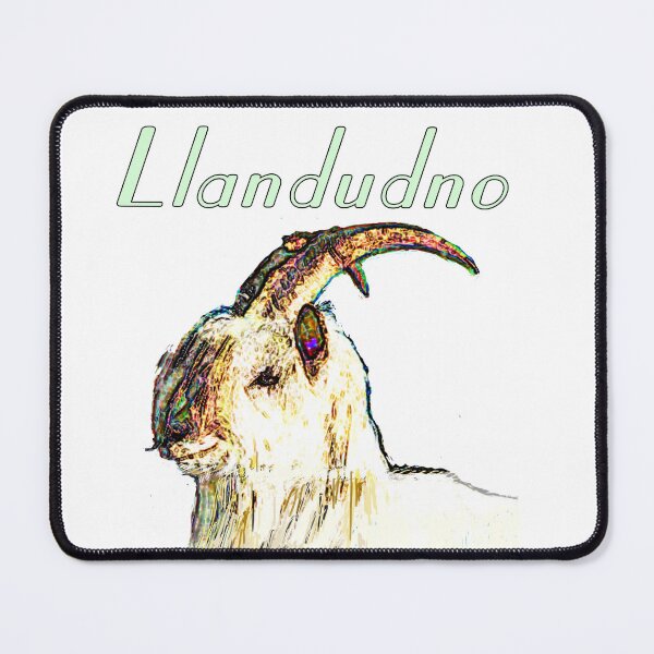 Item preview, LLANDUDNO GREAT ORME GOAT MINT designed and sold by Marni Scofidio Desi9ns.