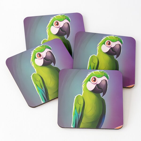 Item preview, Animated Style Macaw designed and sold by Aww_To_Z Animals.