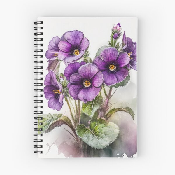 Artikelvorschau, Lila Primel entworfen und verkauft von Vanover Designs.