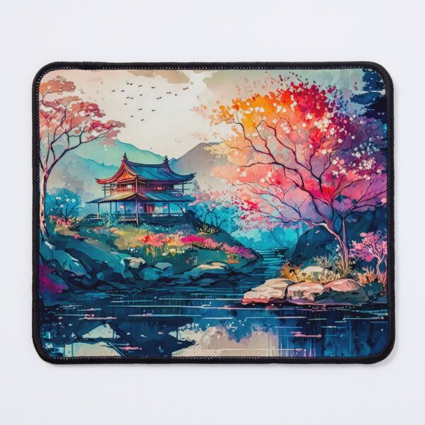 Item preview, Japanese Landscape #15 designed and sold by CXDigitalArt.