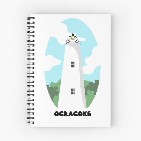 Item preview, Ocracoke Lighthouse Outer Banks North Carolina designed and sold by SavannahAddison.