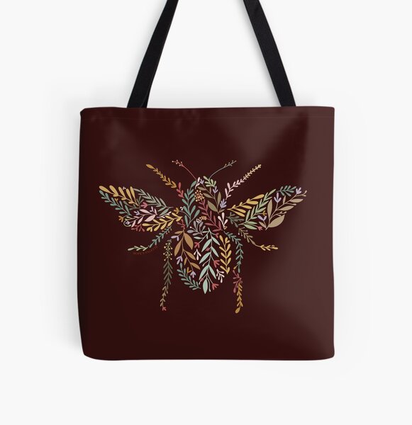 Love Bees, Bee Lover, Bee Gift, Bumble Bee Tote Bag by JMG Outdoors