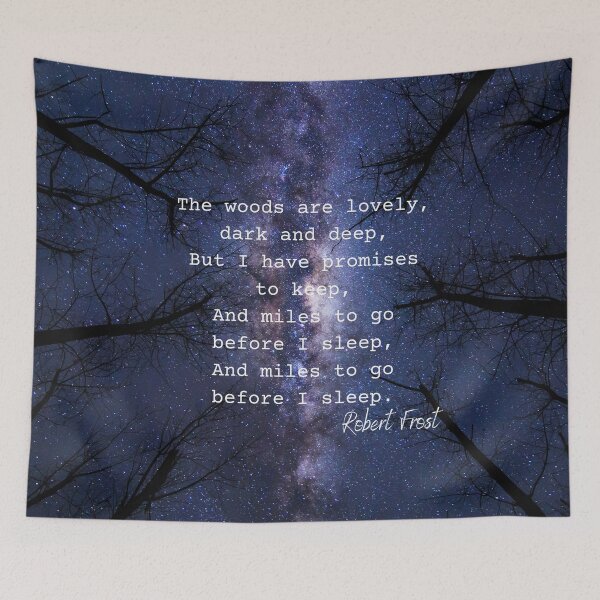 Item preview, Sleep poem with galaxy night sky designed and sold by superbling.