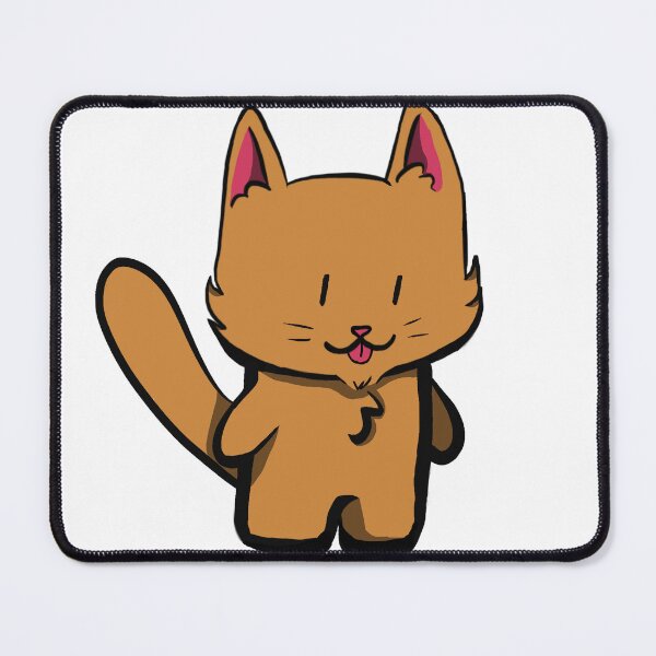 Item preview, Orange Chibi Cat designed and sold by Partially-Rye-P.