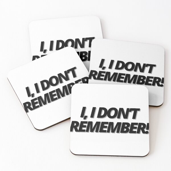 Item preview, I, I don’t remember! designed and sold by Finds.