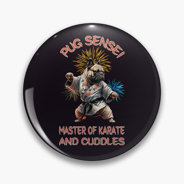 Item preview, Pug sensei  designed and sold by SidTastic .
