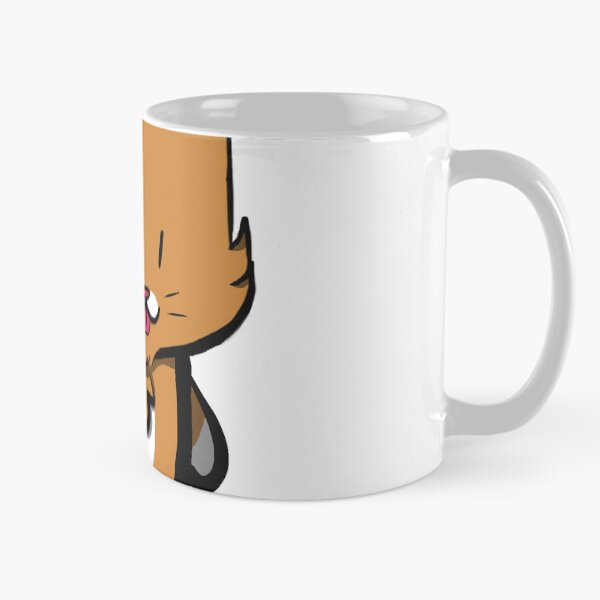 Item preview, Orange and White Chibi Cat designed and sold by Partially-Rye-P.