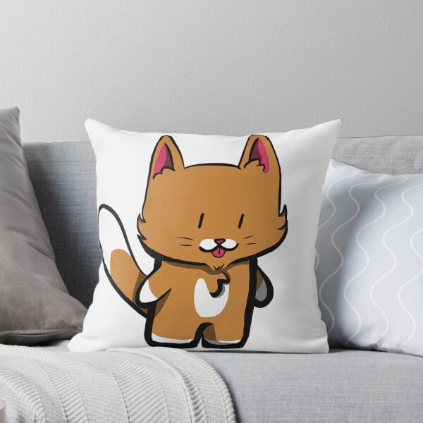 Item preview, Orange and White Chibi Cat designed and sold by Partially-Rye-P.