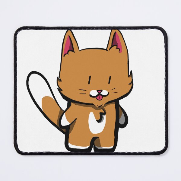 Item preview, Orange and White Chibi Cat designed and sold by Partially-Rye-P.
