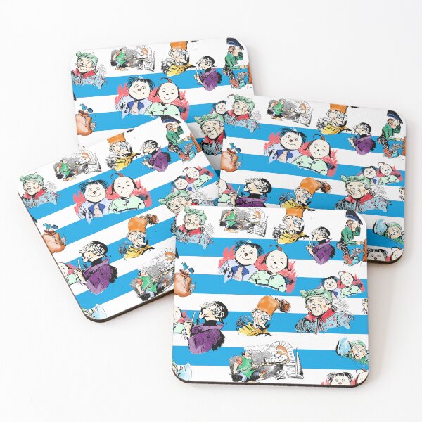 Item preview, funny Max and Moritz characters by Wilhelm Busch designed and sold by Mauswohn.