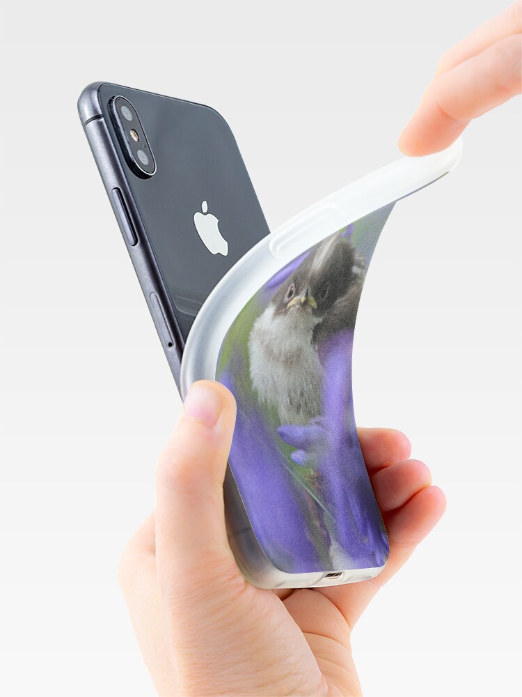 Alternate view of Bird in the blue iPhone Case & Cover
