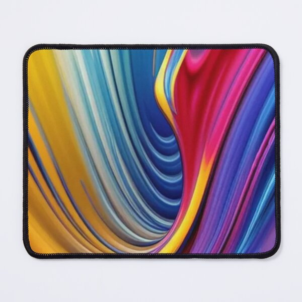 Item preview, Ondas de arco iris que fluyen hacia arriba y hacia abajo designed and sold by FlowingMovement.