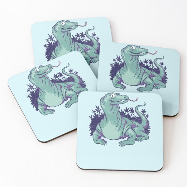 Item preview, Cute Kawaii cartoon Komodo dragon lizard lover designed and sold by WhistlingSnail.