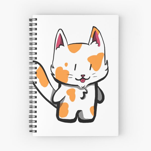 Item preview, Orange Spotted Chibi Cat designed and sold by Partially-Rye-P.