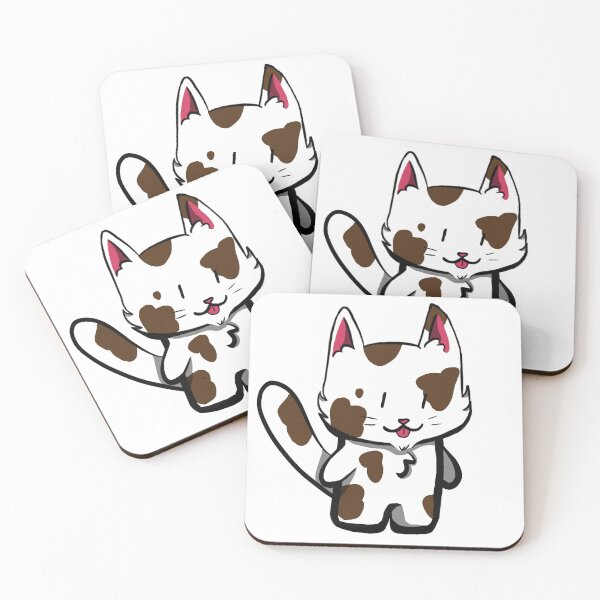 Item preview, Brown Spotted Chibi Cat designed and sold by Partially-Rye-P.