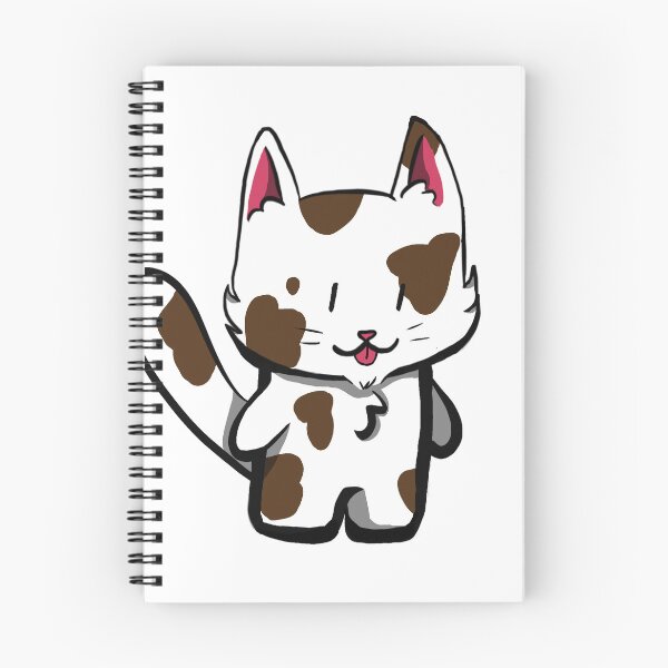 Item preview, Brown Spotted Chibi Cat designed and sold by Partially-Rye-P.