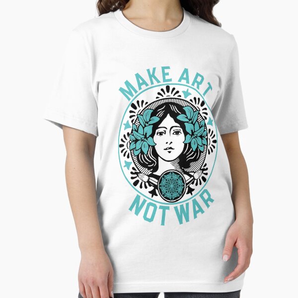 Item preview, Make Art Not War designed and sold by Fauziklow.