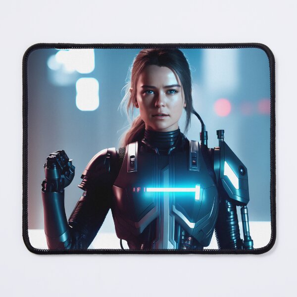 Item preview, Terminator woman wearing a costume. designed and sold by Maniock.