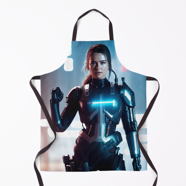 Item preview, Terminator woman wearing a costume. designed and sold by Maniock.