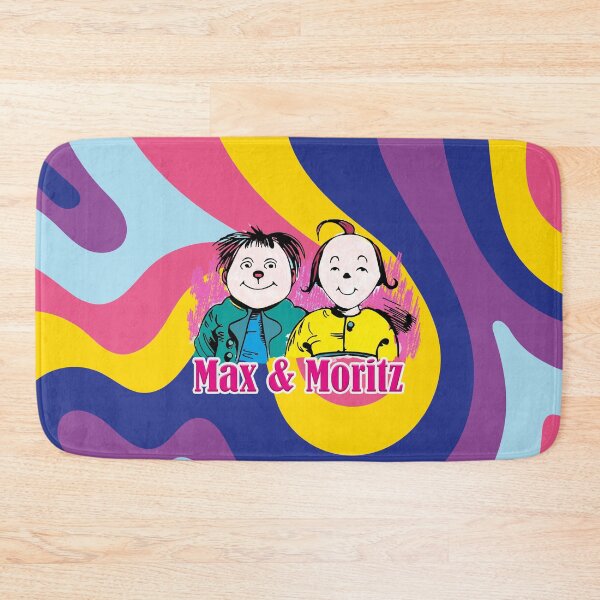 Item preview, Colorful pattern with Max and Moritz designed and sold by Mauswohn.