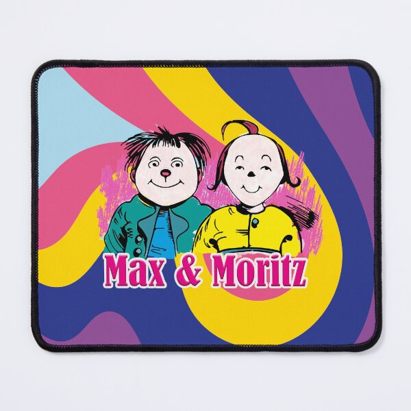Item preview, Colorful pattern with Max and Moritz designed and sold by Mauswohn.