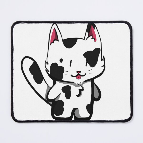 Item preview, Black Spotted Chibi Cat designed and sold by Partially-Rye-P.