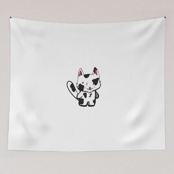 Item preview, Black Spotted Chibi Cat designed and sold by Partially-Rye-P.