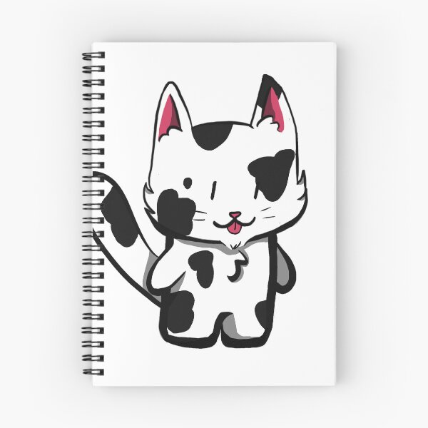 Item preview, Black Spotted Chibi Cat designed and sold by Partially-Rye-P.